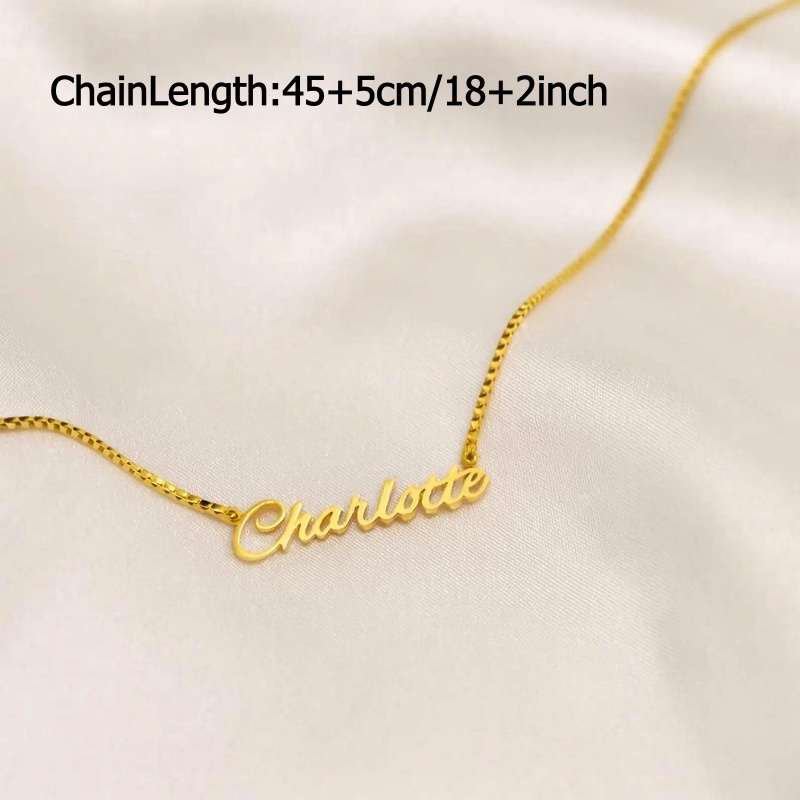 Colar Personalizado com Nome e - Personalized Name Box avaliação e preço