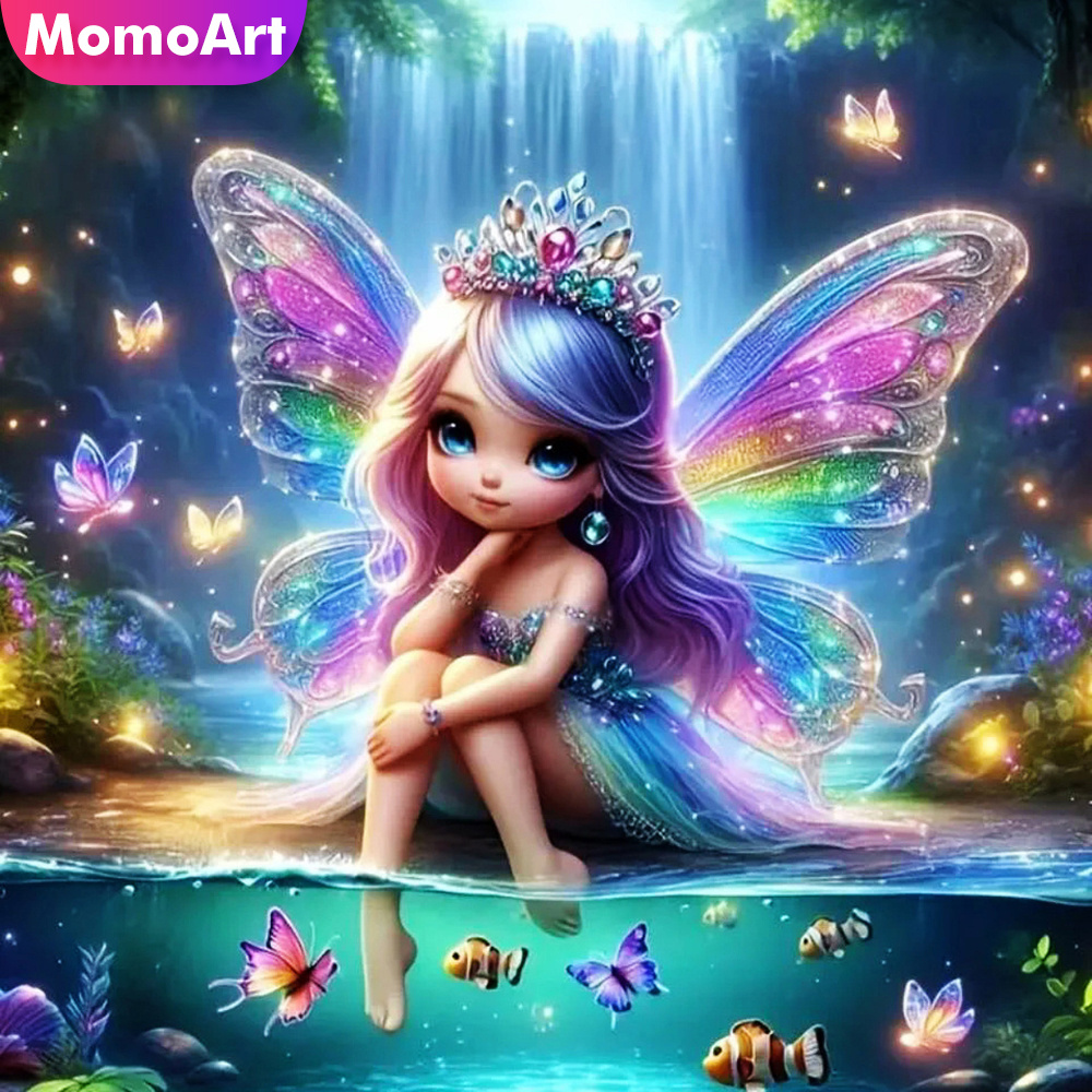 Momoart menina diamante mosaic - Photo Mosaic Print avaliação e preço