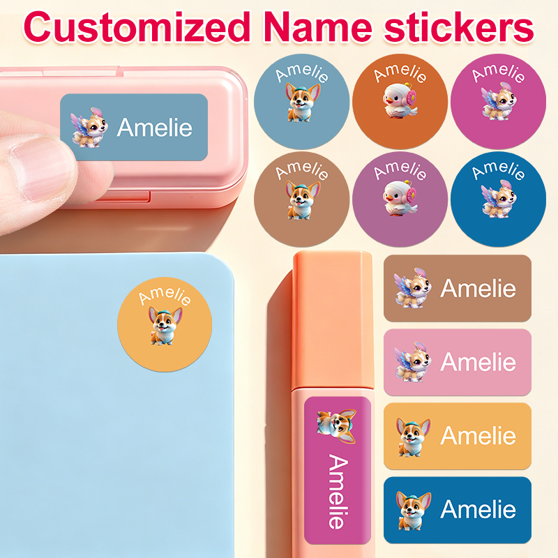 Etiquetas de Nome Personalizad - Personalized Name Box avaliação e preço