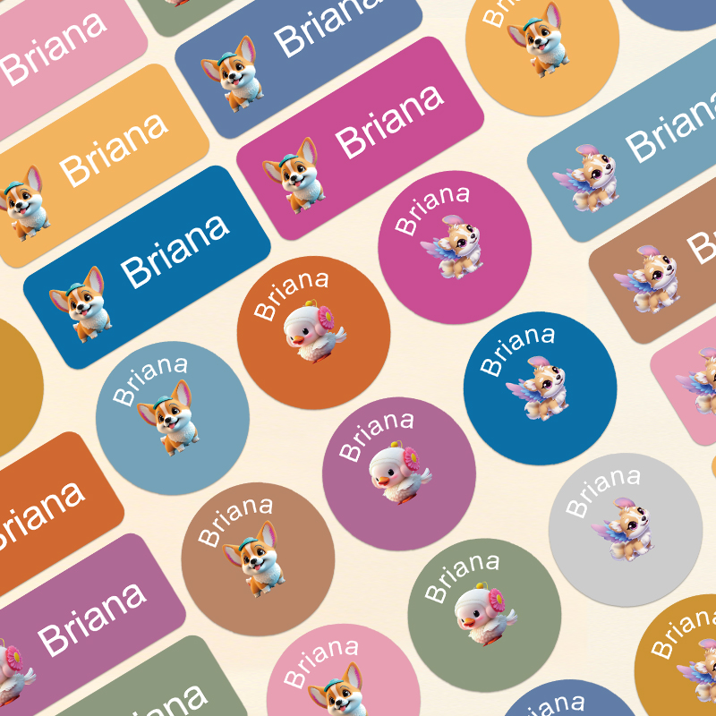 Etiquetas de Nome Personalizad - Personalized Name Box avaliação e preço